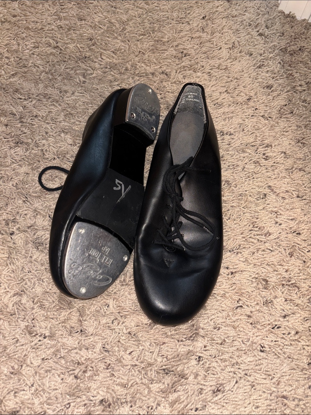 Black Tap Dance Shoes - Unbranded